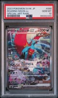 2023 Pokemon Japanese Sv4k-Ancient Roar Roaring Moon Ex Special Art Rare #090 PSA 10