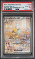 2023 Pokemon Mew En-151 Alakazam Ex Special Illustration Rare #201 PSA 10