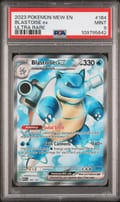 2023 Pokemon Mew En-151 Blastoise Ex Ultra Rare #184 PSA 9