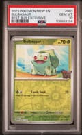 2023 Pokemon Mew En-151 Bulbasaur Best Buy Exclusive #001 PSA 10
