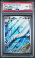 2023 Pokemon Mew En-151 Dragonair Illustration Rare #181 PSA 10