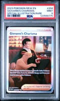 2023 Pokemon Mew En-151 Giovanni's Charisma Special Illustration Rare #204 PSA 9