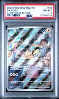 2023 Pokemon Mew En-151 Pikachu Illustration Rare #173 PSA 8