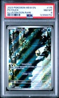2023 Pokemon Mew En-151 Psyduck Illustration Rare #175 PSA 8