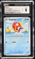 2023 Pokemon My First Battle Magikarp Squirtle Deck French Back Error CGC 9