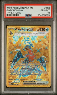 2023 Pokemon Par En-Paradox Rift Garchomp Ex Hyper Rare #260 PSA 10
