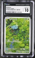 2023 Pokemon Scarlet & Violet 151 Bulbasaur Illustration Rare Holo #166/165 CGC 10
