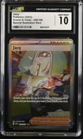 2023 Pokemon Scarlet & Violet - SV1EN Jacq Special Illustration Rare (Holo) #250/198 CGC 10
