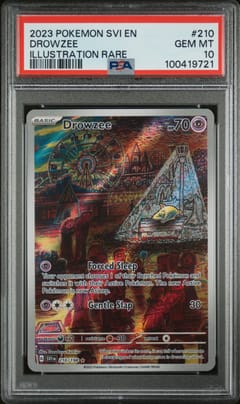 2023 Pokemon Svi En-Scarlet & Violet Drowzee Illustration Rare #210 PSA 10