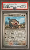 2023 Pokemon Svi En-Scarlet & Violet Lechonk Pokemon Center Sv Pre-Order #155 PSA 10