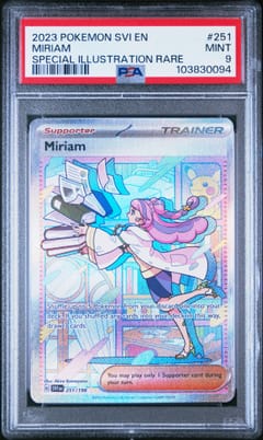 2023 Pokemon Svi En-Scarlet & Violet Miriam Special Illustration Rare #251 PSA 9