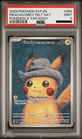 2023 Pokemon SVP Black Star Promos Pikachu with Grey Felt Hat Full Art #085 PSA 9
