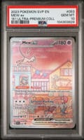 2023 Pokemon Svp En-Sv Black Star Promo Mew Ex 151 Ultra-Premium Collection #053 PSA 10