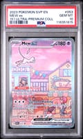 2023 Pokemon Svp En-Sv Black Star Promo Mew Ex 151 Ultra-Premium Collection #053 PSA 10