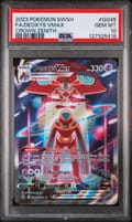2023 Pokemon Sword and Shield Crown Zenith Full Art / Deoxys Vmax #GG45 PSA 10
