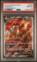2023 Pokemon Sword and Shield Crown Zenith Full Art / Entei V #GG36 PSA 10