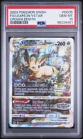 2023 Pokemon Sword and Shield Crown Zenith Full Art / Leafeon Vstar #GG35 PSA 10