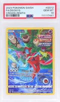 2023 Pokemon Sword and Shield Crown Zenith Full Art/Deoxys Base #GG12 PSA 10