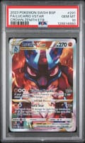 2023 Pokemon Swsh Black Star Promo Fa / Lucario Vstar Crown Zenith Etb #291 PSA 10