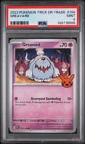 2023 Pokemon Trick or Trade Greavard #104 PSA 9