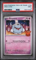 2023 Pokemon Trick or Trade Greavard #104 PSA 9