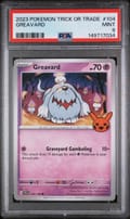 2023 Pokemon Trick or Trade Greavard #104 PSA 9