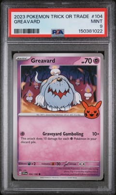 2023 Pokemon Trick or Trade Greavard #104 PSA 9
