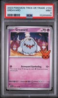 2023 Pokemon Trick or Trade Greavard #104 PSA 9