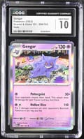 2023 Scarlet & Violet 151 Gengar Holo #094/165 CGC GM10