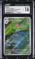 2023 Scarlet & Violet 151 Ivysaur Illustration Rare Holo #167/165 CGC GM10