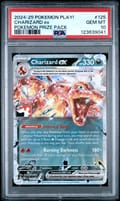 2024-2025 Pokemon Play! Pokemon Prize Pack Charizard Ex #125 PSA 10