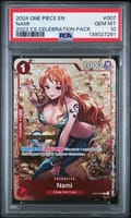 2024 One Piece Championship 2023 Celebration Pack Nami #007 PSA 10