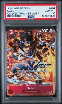 2024 One Piece Championship 2024 Event Pack Sabo Finalist #044 PSA 10