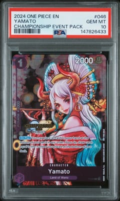 2024 One Piece Championship 2024 Event Pack Yamato #046 PSA 10