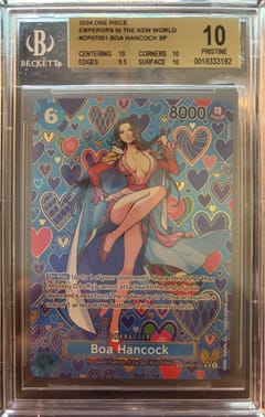 2024 One Piece Emperors in the New World Boa Hancock SP #OP07051 BGS 10  Pristine