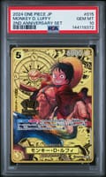 2024 One Piece Japanese 2nd Anniversary Set Monkey D. Luffy #015 PSA 10