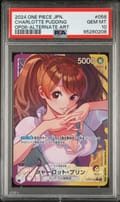 2024 One Piece Japanese Op08-Two Legends Charlotte Pudding Alternate Art #058 PSA 10