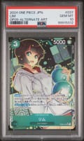 2024 One Piece Japanese Op09-Emperors In The New World Lim Alternate Art #037 PSA 10