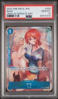 2024 One Piece Japanese Op09-Emperors In The New World Nami Alternate Art #050 PSA 10