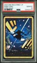 2024 One Piece Japanese Prb01-Premium Booster -One Piece Card the Best- Don!! Card Roronoa Zoro-Gold PSA 10