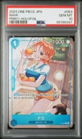 2024 One Piece Japanese Prb01-Premium Booster -One Piece Card the Best- Nami Holofoil #053 PSA 10