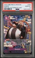 2024 One Piece Op08-Two Legends Queen Special Alternate Art #005 PSA 10