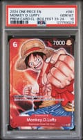 2024 One Piece Premium Card Collection -Bandai Card Games Fest 23-24 Edition- Monkey D. Luffy #001 PSA 10
