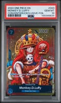2024 One Piece Promos Monkey D. Luffy Convention Exclusive-Foil #043 PSA 10