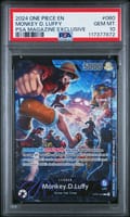 2024 One Piece Promos Monkey D. Luffy Psa Magazine Exclusive #060 PSA 10
