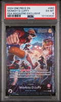 2024 One Piece Promos Monkey D. Luffy Psa Magazine Exclusive #060 PSA 6