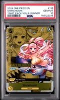2024 One Piece Tournament Pack Vol.6 Shirahoshi Winner #116 PSA 10