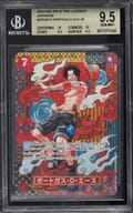 2024 One Piece Two Legends Japanese Portgas.D.Ace SP #OP02013 BGS 9.5