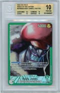 2024 One Piece Wings of the Captain Hody Jones ALT ART L #OP06020 BGS 10  Pristine