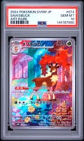 2024 Pokemon Japanese Sv5m-Cyber Judge Sawsbuck Art Rare #074 PSA 10